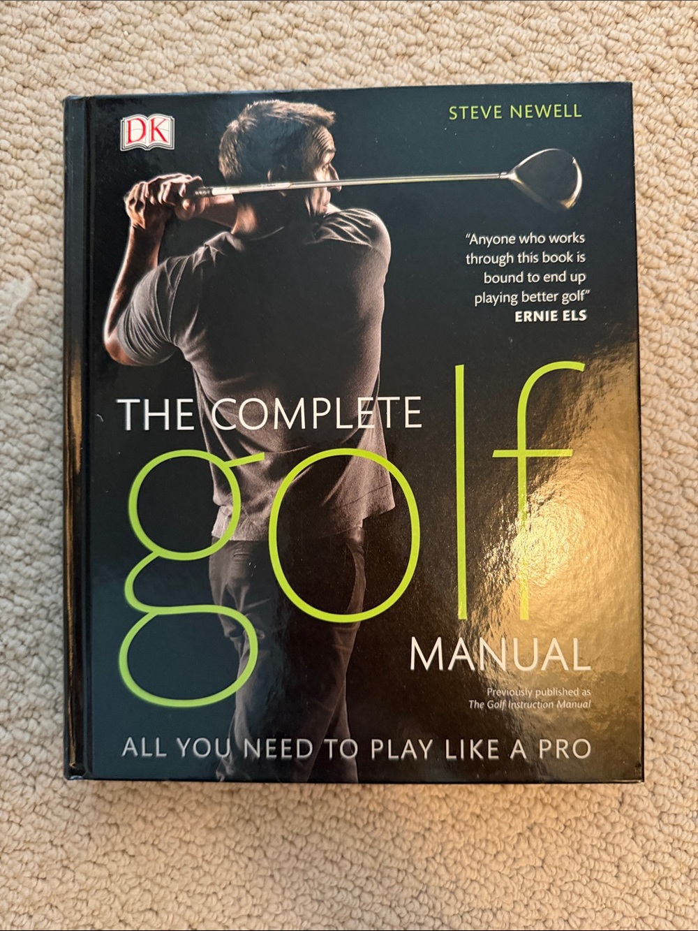 The Complete Golf Manual - Black and Green Cover